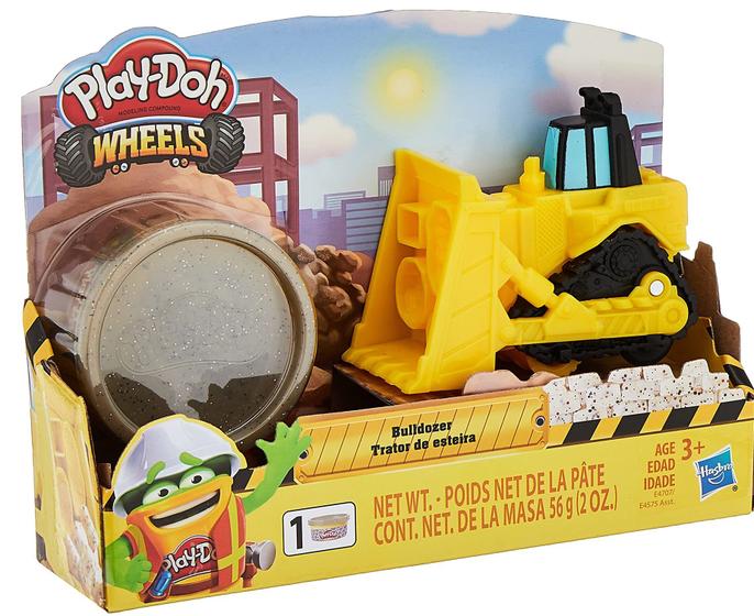 Imagem de Massinha Play-doh Wheels Escavadeira Construção Hasbro