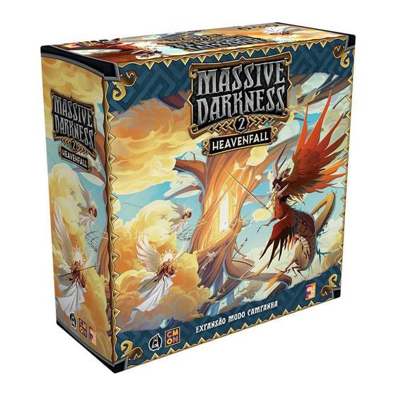 Imagem de Massive Darkness 2 Heavenfall Expansão de Jogo de Tabuleiro Galapagos MDK102 - Galápagos Jogos