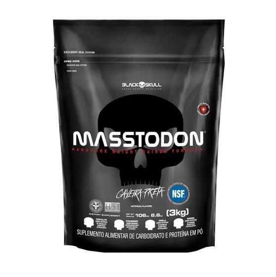 Imagem de Masstodon Refil (3kg) - Sabor: Morango