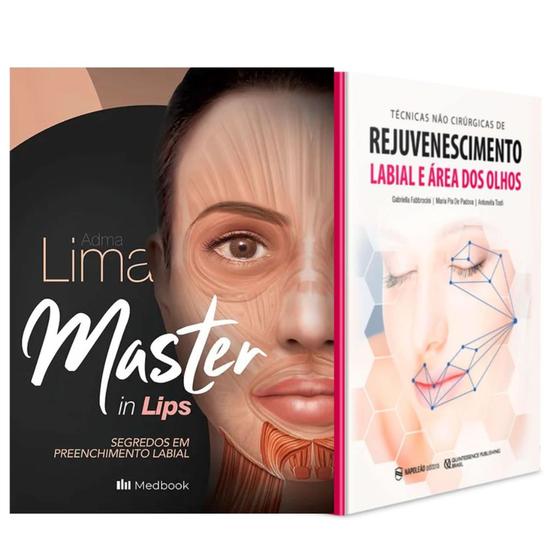 Imagem de Master In Lips - Segredos Preenc Labial - Adma Lima + Téc.  Rejuvenescimento Labial E Olhos - Tosti