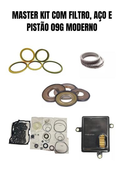 Imagem de Master kit com filtro, aço e pistão do câmbio automático 09g moderno