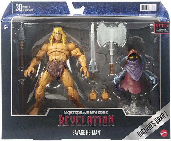 Imagem de Masters Of The Universe He-Man Selvagem com Orko Mattel