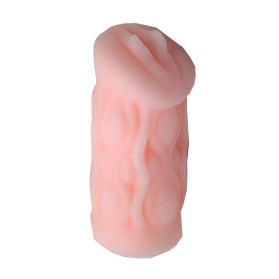 Imagem de Masturbador Masculino Vagina com Lábios Pequenos Com Texturas em Silicone