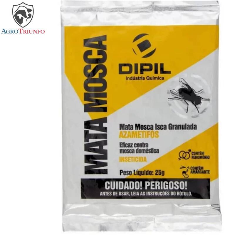 Mata Mosca Granulado Inseticida Feromônio Sache 25g - Dipil ...