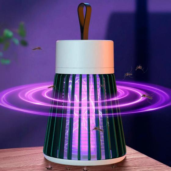 Imagem de Mata Mosca Mosquito Repelente Elétrico Com Luz Led Uv