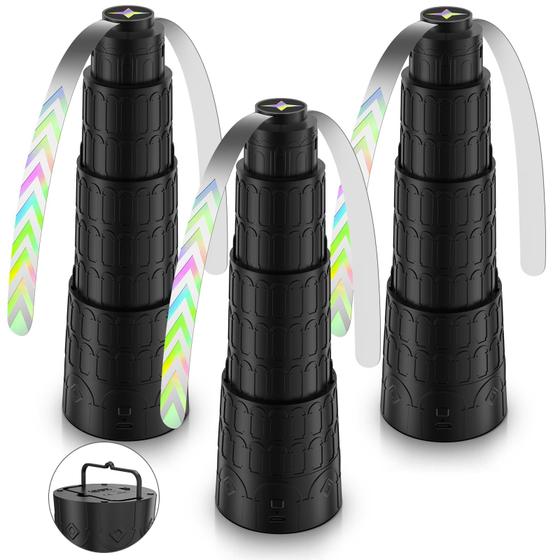 Imagem de Mata-Moscas Adawook para Mesa - Sem Químicos - Pacote com 3 Unidades (Preto)