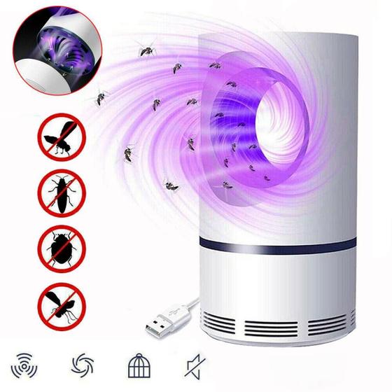 Imagem de Mata Mosquito Repelente Eletronico Led Uv Pernilongo Insetos