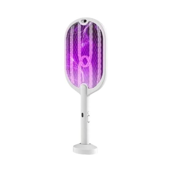 Imagem de Mata-Mosquitos Elétrico 3000V com Carregamento USB Tipo-C - 3 em 1
