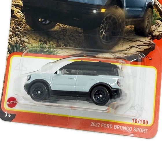 44台　2022 FORD BRONCO SPORT　マッチボックス　ブロンコ Amazon.com: Matchbox 2022 Ford Bronco Sport [Rojo], 87/125