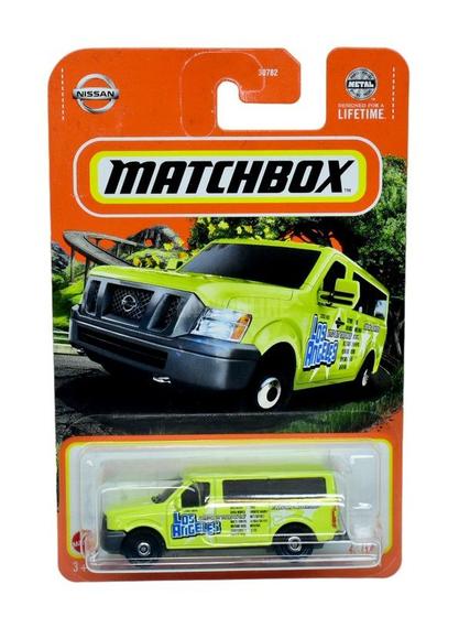 Imagem de Matchbox basico - nissan nv van - 63/100 - hvl72