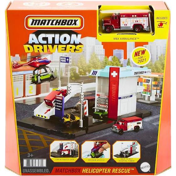 Imagem de Matchbox Conjunto Action Drivers Hot Wheels GVY82 Mattel