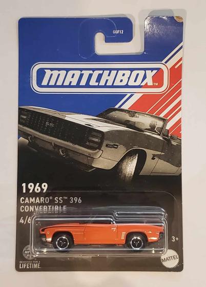 Imagem de Matchbox Convertible - 1969 Camaro SS 396 Convertible