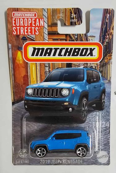 Imagem de Matchbox European Streets - 2019 Jeep Renegade