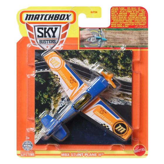 Imagem de Matchbox Mattel Sky Busters Avião MBX Stunt Plane II