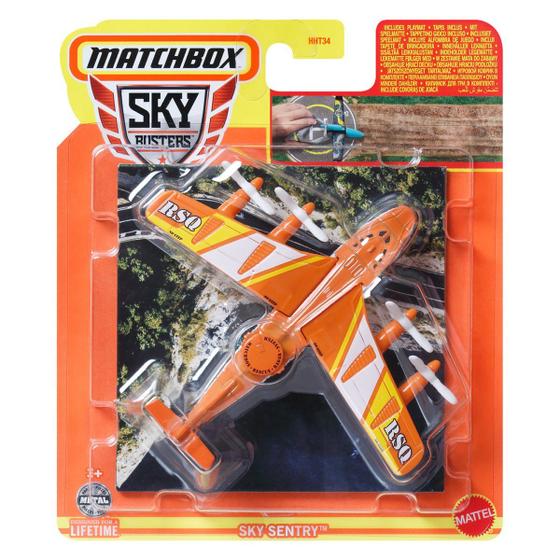 Imagem de Matchbox Mattel Sky Busters Avião Sky Sentry