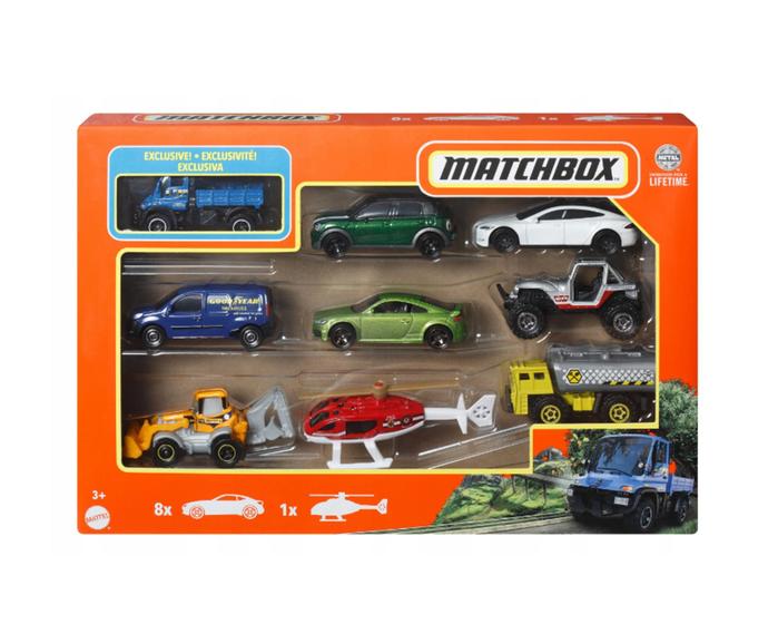 Imagem de Matchbox Pack com 9 Carrinhos HVT86 - Mattel (38260)
