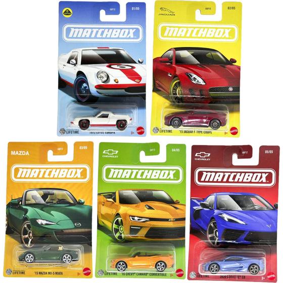 Imagem de Matchbox - Set 5 Miniaturas - GGF12-944F