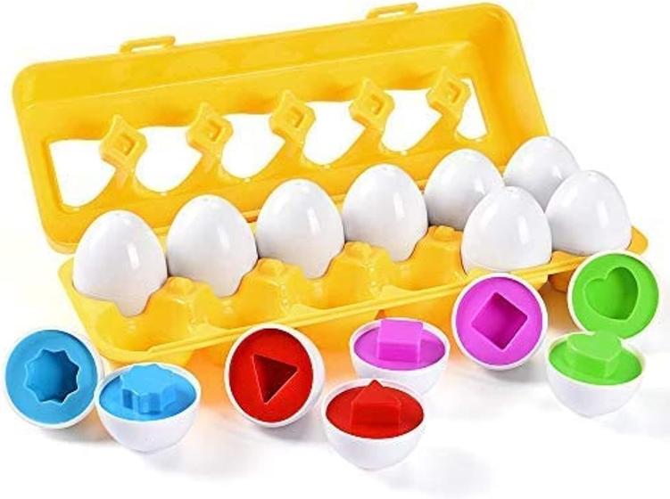 Imagem de Matching Eggs MAGIFIRE Playtime para crianças de 1 a 2 anos