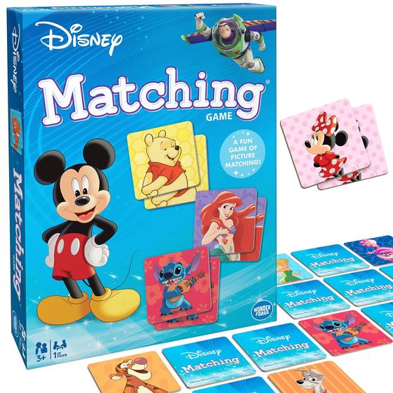 Imagem de Matching Game Wonder Forge Disney Classic Characters Kids 3-5