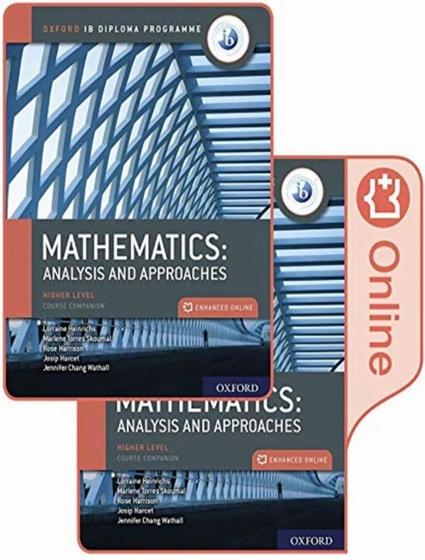 Imagem de Mathematics - analysis and approaches - higher level - cb pk - oxford ib diploma programme - OXFORD UNIVERSITY