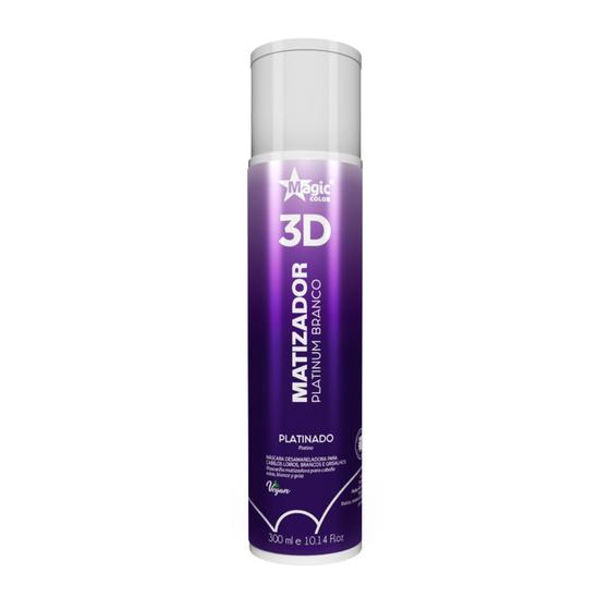 Imagem de Matizador 3D Platinum Branco Efeito Platinado 300ml