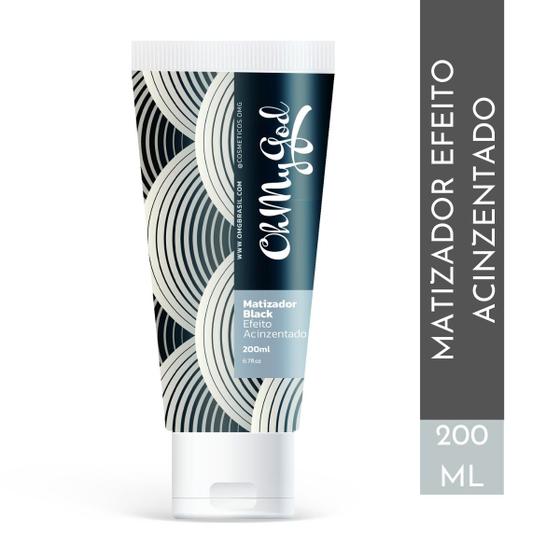 Imagem de Matizador Black Efeito Platinado Acinzentado Oh My God 200ml