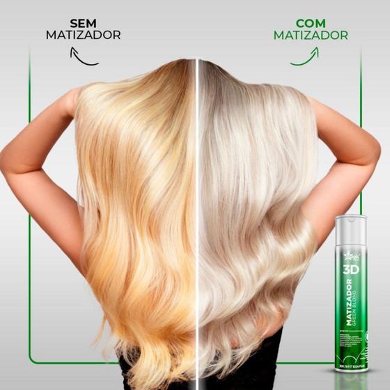 Imagem de Matizador green blond -efeito champagne 300ml - magic color