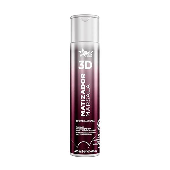 Imagem de Matizador magic color 3d marsala 300ml