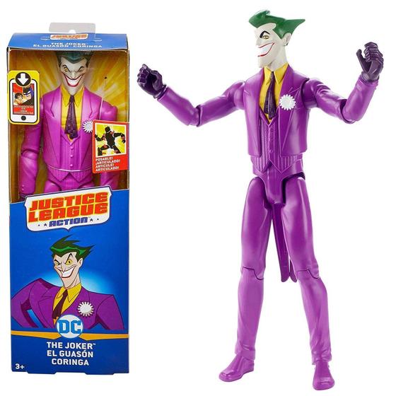 Imagem de Mattel DC Justice League Action The Joker Action Figure, 12"