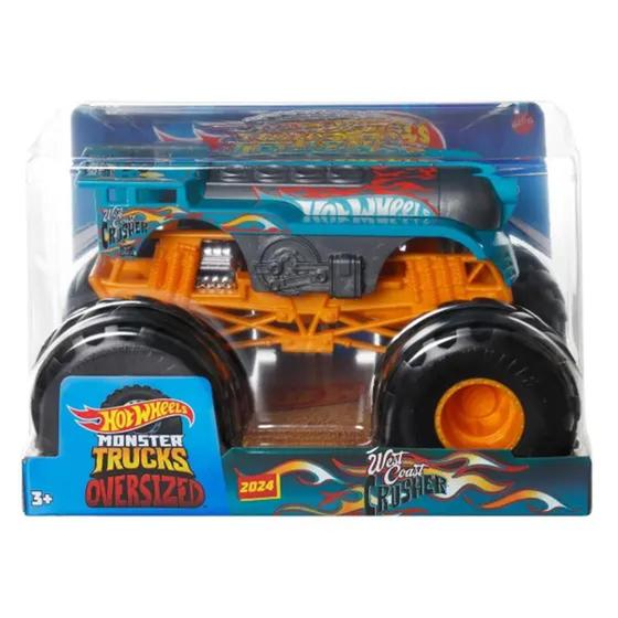 Imagem de Mattel Hot Wheels Monster Truck Oversized 1:24 Colecionável