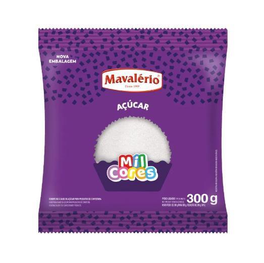 Imagem de Mavalério Açúcar Colorido Branco 300G