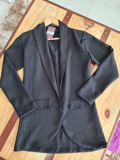 Max Blazer feminino preto tamanho G kallistei - Blazer Feminino - Magazine  Luiza
