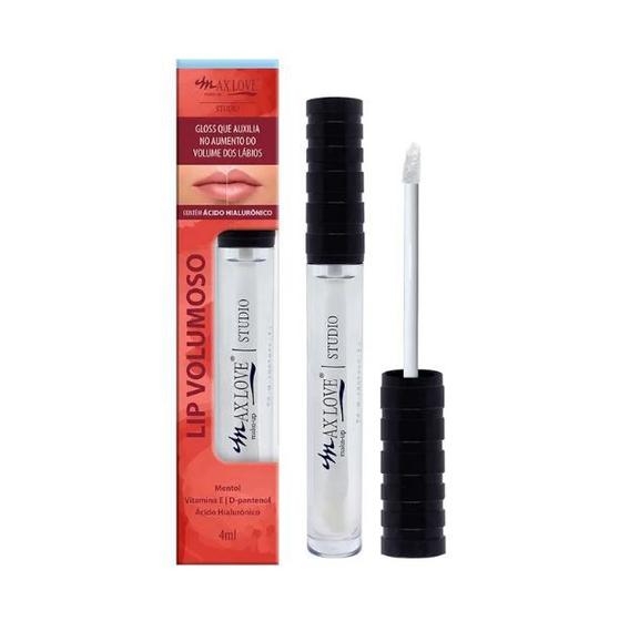 Imagem de Max Love Lip Gloss Volumoso Aumenta Boca Cor 01 - 4ml