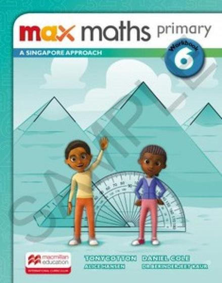 Imagem de Max maths primary 6 a singapore approach   workbook