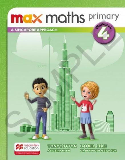 Imagem de Max maths primary   a singapore aproach workbook 4 - MACMILLAN DO BRASIL