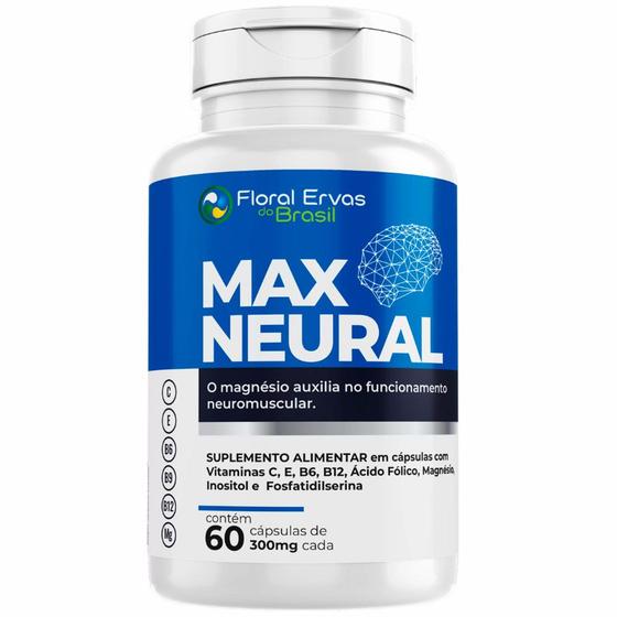 Imagem de Max Neural - (60 Capsulas) - Floral Ervas do Brasil