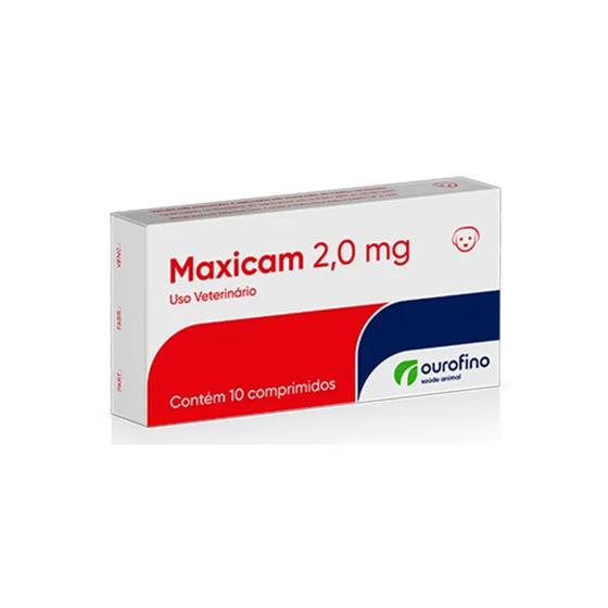 Imagem de Maxicam 2mg 10 comprimidos Ouro Fino