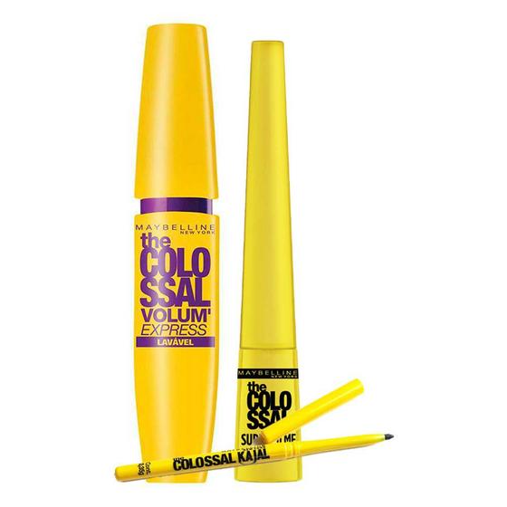 Imagem de Maybelline Colossal Kit  Máscara de Cílios + Lápis de Olho + Delineador