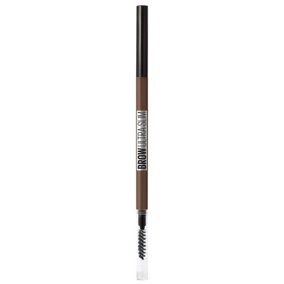 Imagem de Maybelline New York Brow Ultra Slim Definindo a maquiagem da sobrancelha lápis mecânico com .55 MM Tip &amp Blending Spoolie For Precisely Defined Eyebrows, 0.003 Oz, Medium Brown, 1 Count, (Pack of 1)