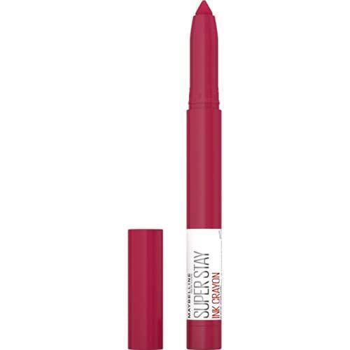 Imagem de Maybelline New York SuperStay Ink Crayon Matte Long Wear & Lasting Lipstick Makeup With Built-in Sharpener, 120 Be Bold, 0.04 Oz
