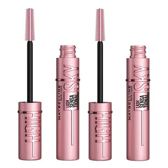 Imagem de Maybelline NY Lash Sensational Sky High Máscara de Cílios Lavável Kit com 2 unidades