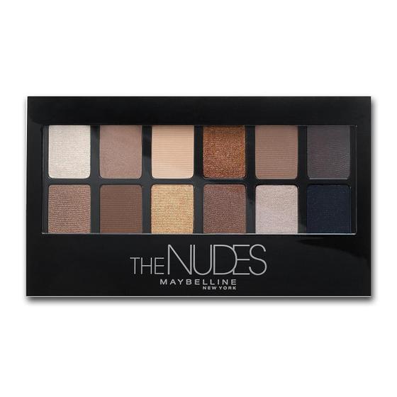 Imagem de Maybelline Paleta Sombra The Nudes 12 Tons Foscos/Brilhantes