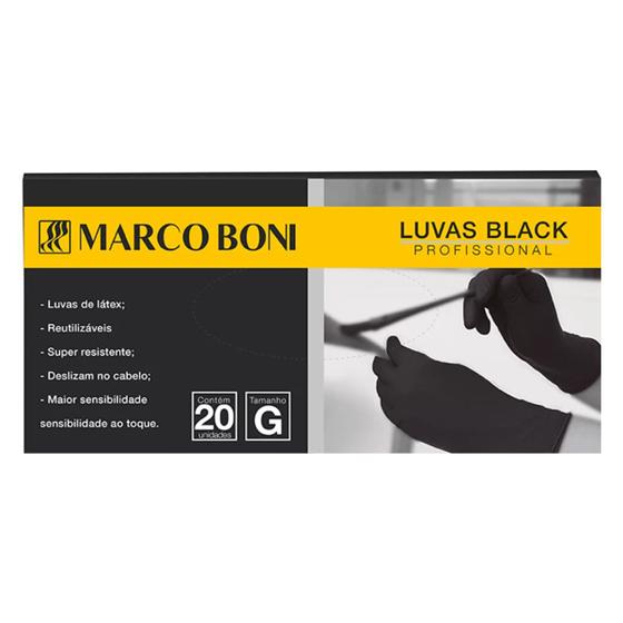 Imagem de MB 1455 Luva Black G - Caixa C/ 20 UND