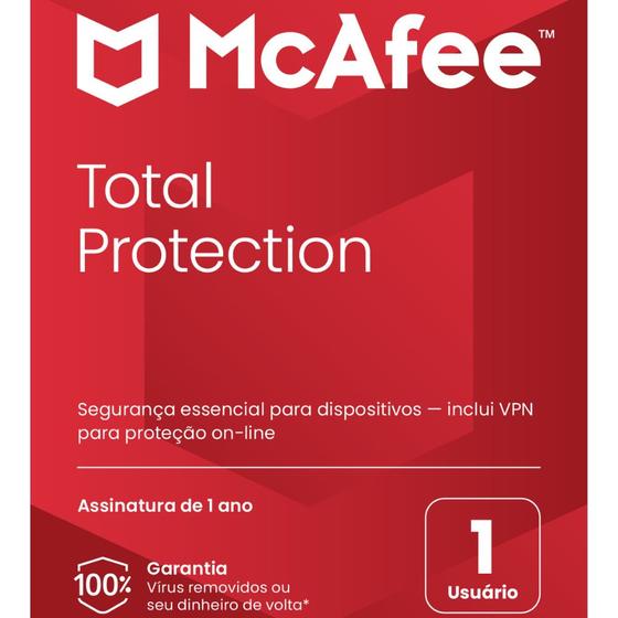 Imagem de Mcafee Total Protection 1 Dispositivo