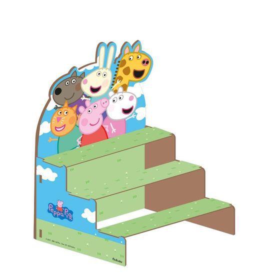 Imagem de MDF Escada para Doces Peppa Pig - Festcolor - 1Un