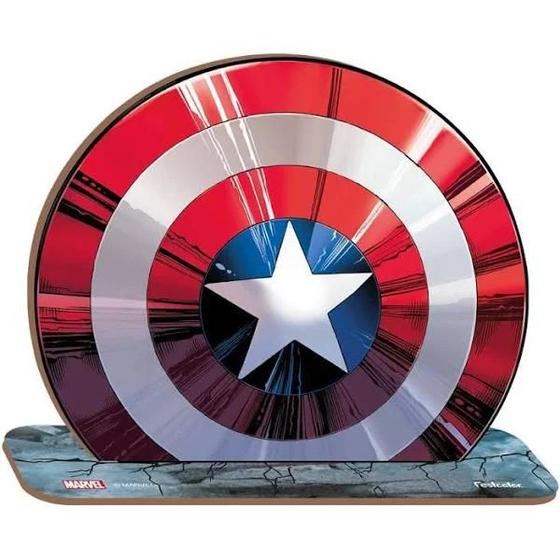 Imagem de Mdf Escudo M Capitao America Festcolor