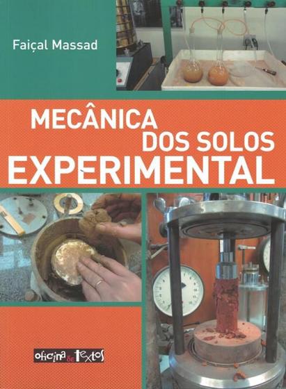 Imagem de Mecanica dos solos experimental - OFICINA DE TEXTOS