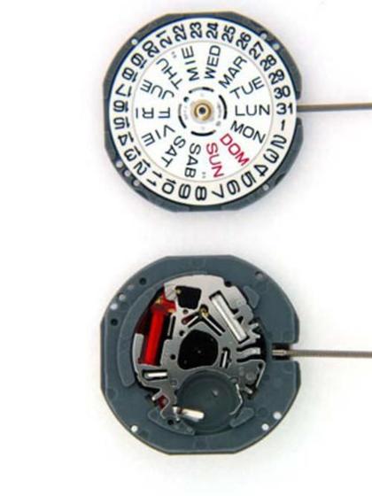 Imagem de Mecanismo Para Relógio Vj33 Calendário Duplo