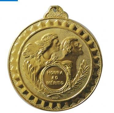 Imagem de Medalhão Gedeval Ouro 62mm