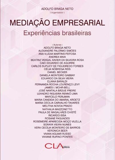 Imagem de Mediação empresarial: experiências brasileiras - EDITORA CL-A CULTURAL
